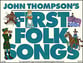 First Folk Songs piano sheet music cover